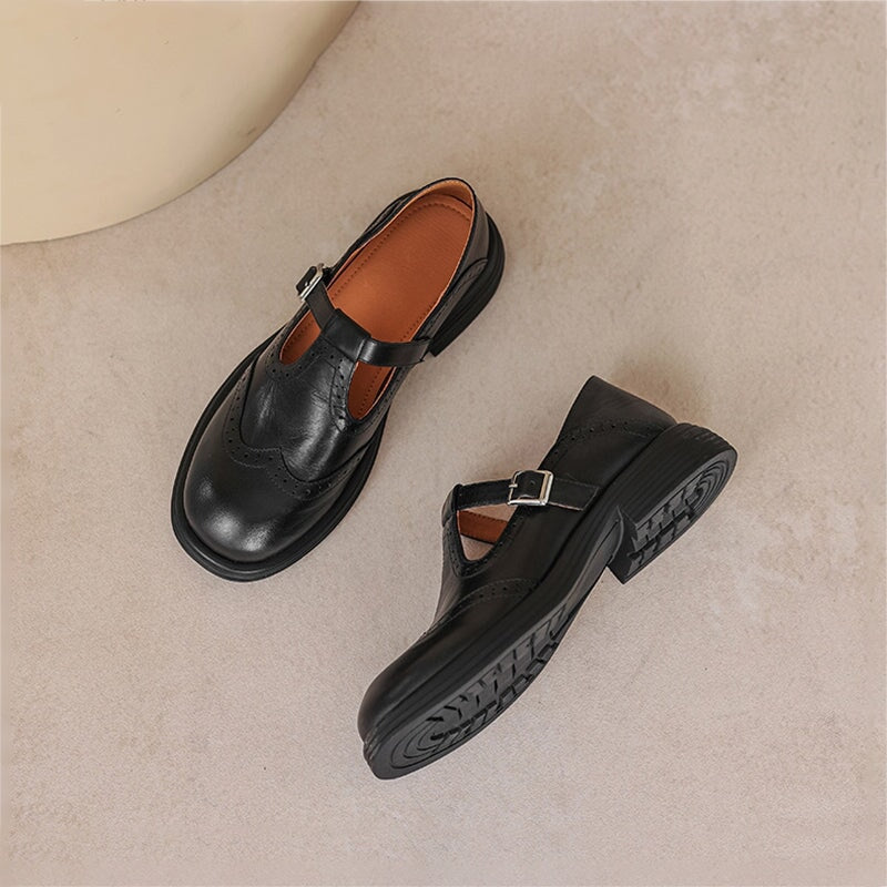 Verda - Elegantes zapatos de piel