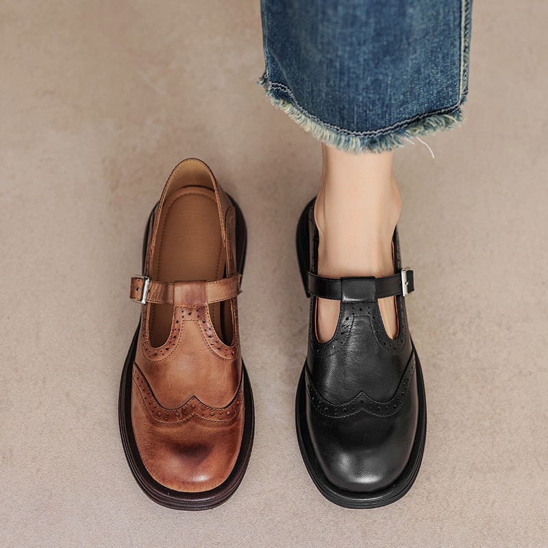Verda - Elegantes zapatos de piel
