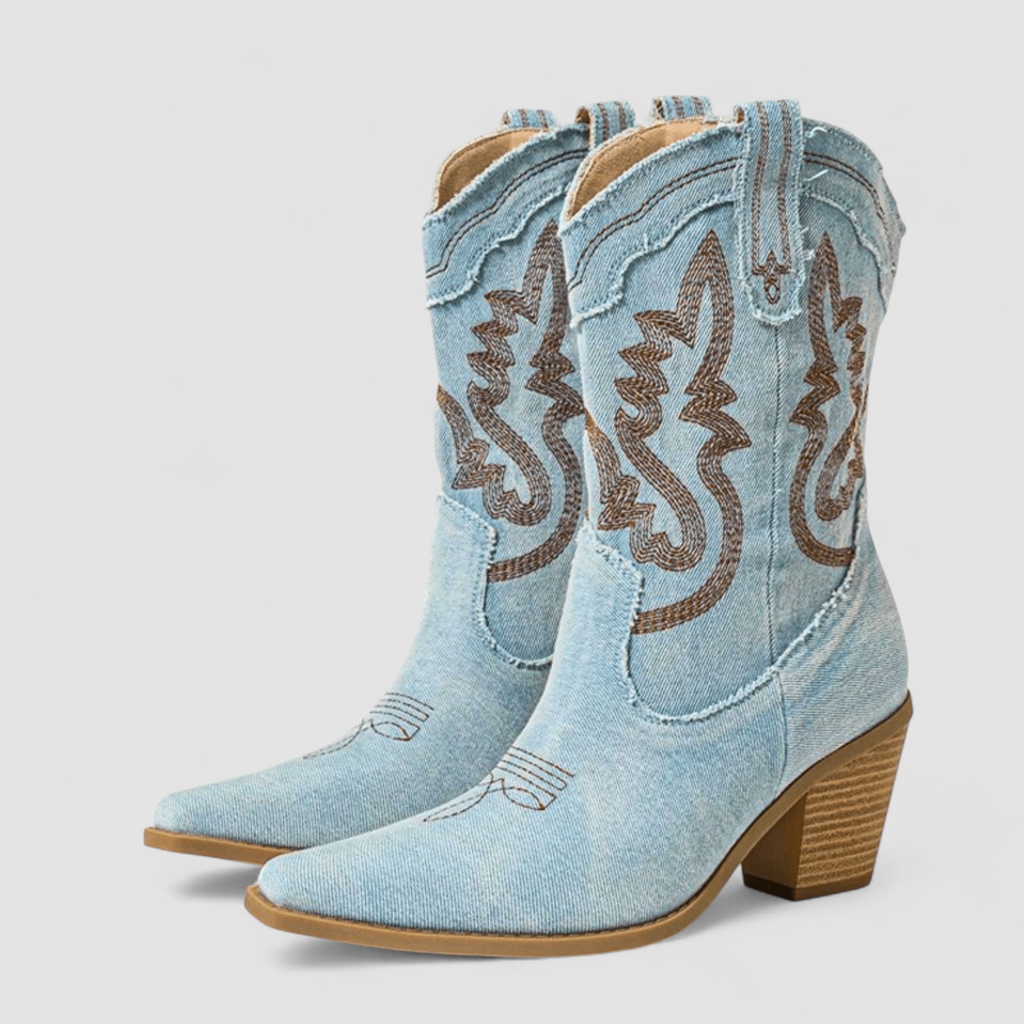 Bottes en denim orthopédiques Selena
