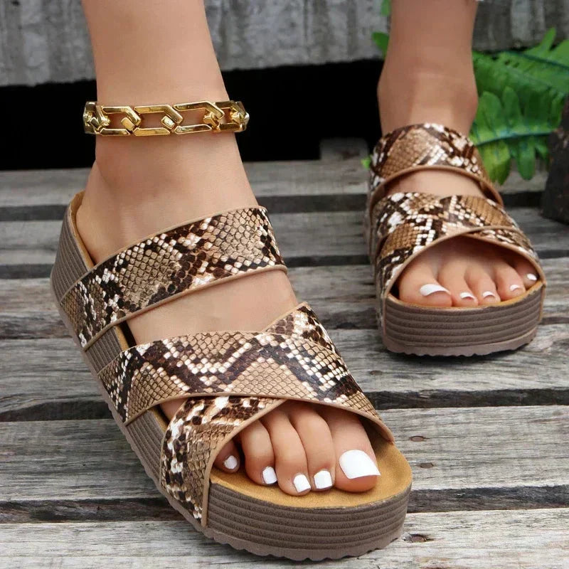 ROSETA | Sandales orthopédiques en cuir