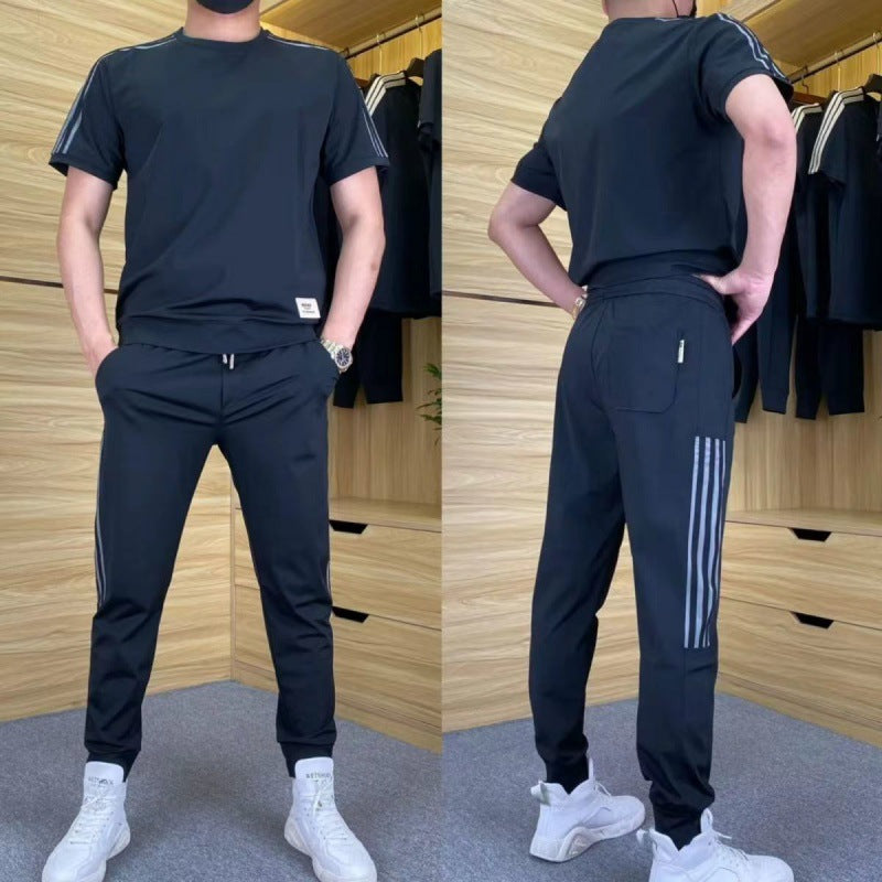 HOMME ENTIER EN MATIÈRE DE LUXE AVEC ÉLASTIQUE